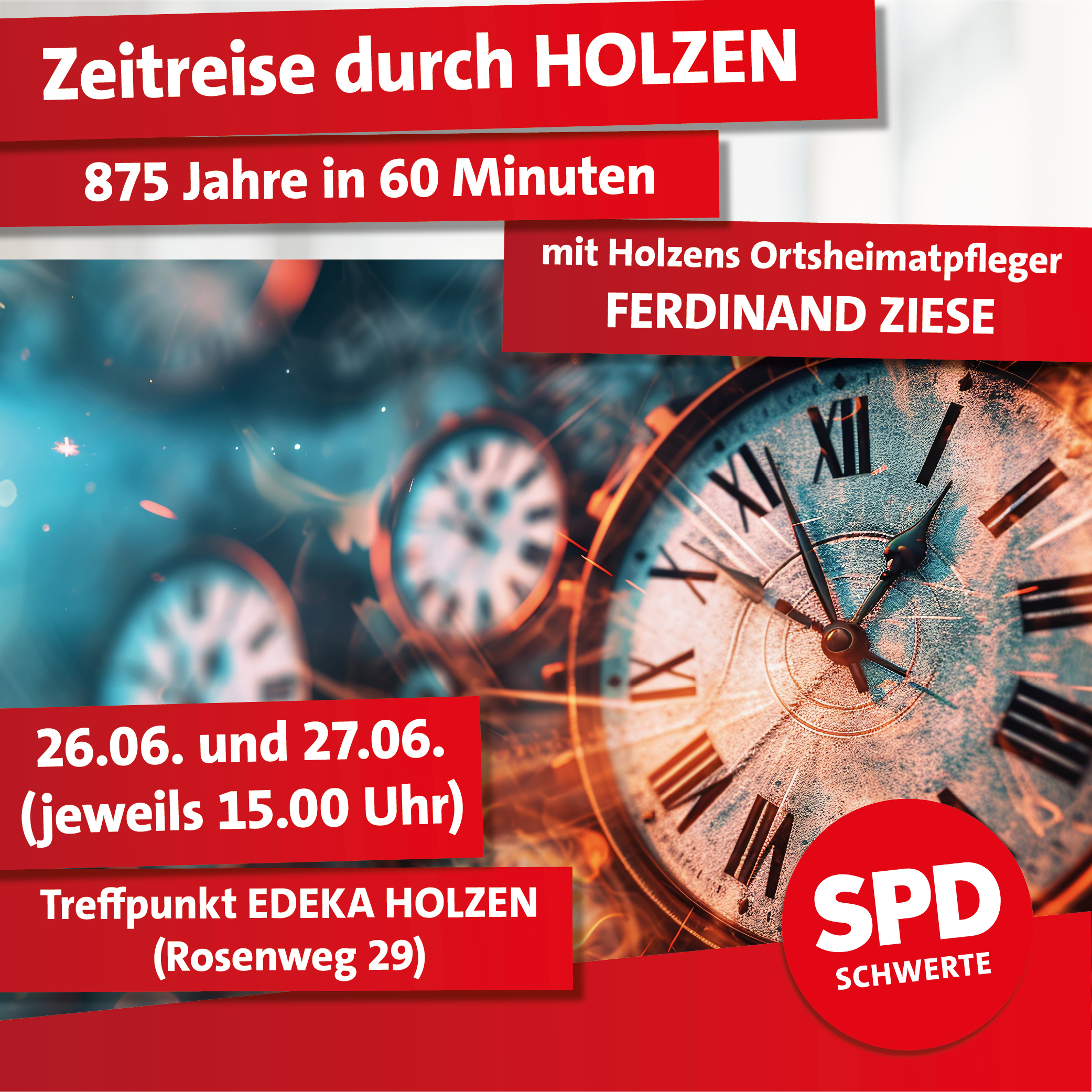 Zeitreise durch Holzen – 875 Jahre in 60 Minuten