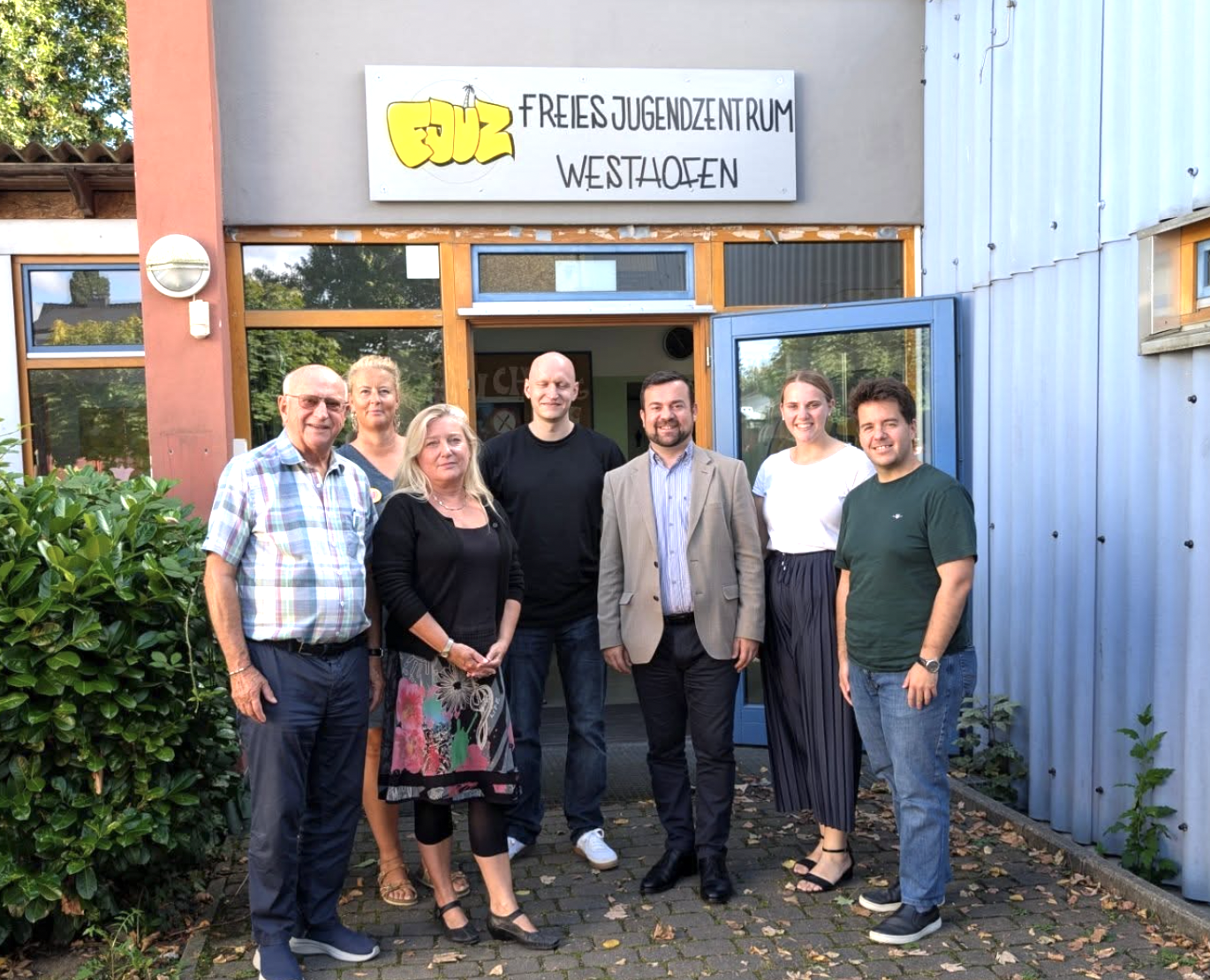 Jugend mit Zukunft – SPD besucht Jugendzentrum Westhofen
